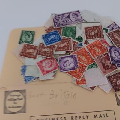Stamp Collectors Delight! Postage stamps from around the world!