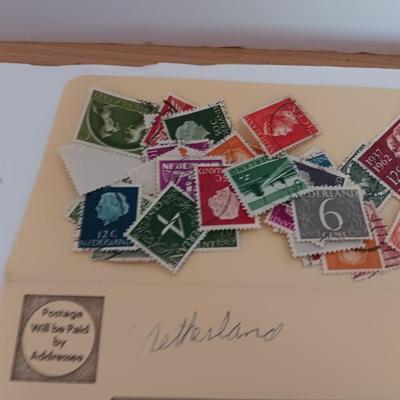 Stamp Collectors Delight! Postage stamps from around the world!