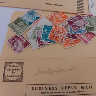 Stamp Collectors Delight! Postage stamps from around the world!