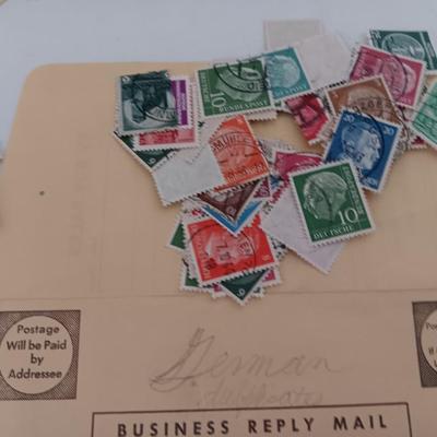 Stamp Collectors Delight! Postage stamps from around the world!