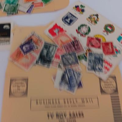 Stamp Collectors Delight! Postage stamps from around the world!