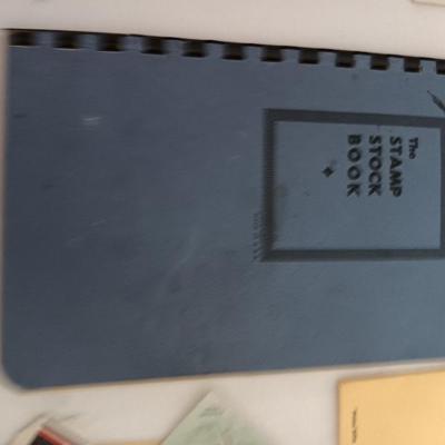 The Stamp book with stamps - and extra loose stamps too Postage stamp collection
