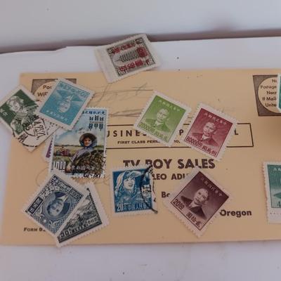 More postage stamps for collecting - Quite the assortment! From all Around the world