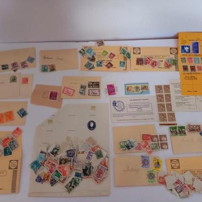 More postage stamps for collecting - Quite the assortment! From all Around the world