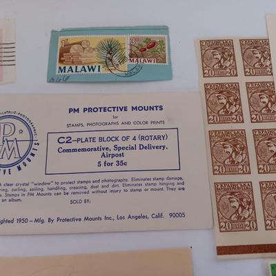 More postage stamps for collecting - Quite the assortment! From all Around the world