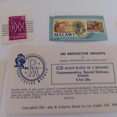More postage stamps for collecting - Quite the assortment! From all Around the world
