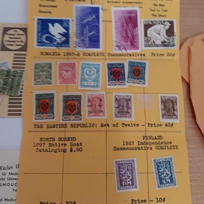 More postage stamps for collecting - Quite the assortment! From all Around the world