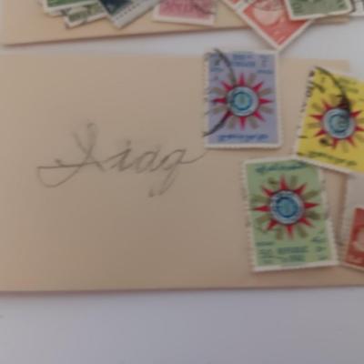 More postage stamps for collecting - Quite the assortment! From all Around the world