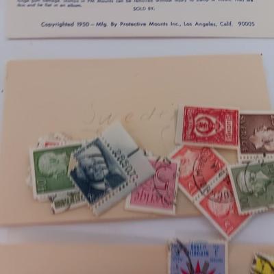More postage stamps for collecting - Quite the assortment! From all Around the world
