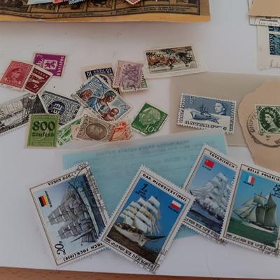 The rest of the Stamp Collection - Quite impressive bunch! with Marine: Correspondence Signals for the Day,