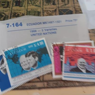 The rest of the Stamp Collection - Quite impressive bunch! with Marine: Correspondence Signals for the Day,