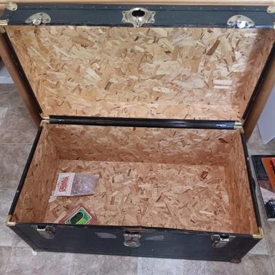 Black footlocker / trunk