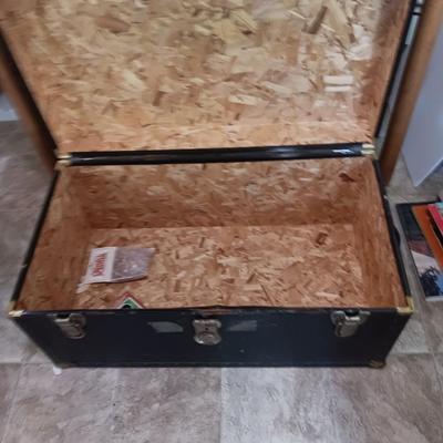 Black footlocker / trunk