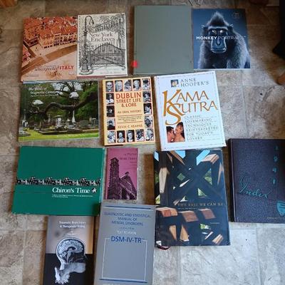 Collection of Books - Monkey Portraits-Dublin Street life - New York Enclaves - Chiron's time - and more