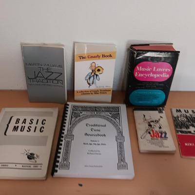 Books all on Music - The Gnarly Book signed by author ! JaZZ