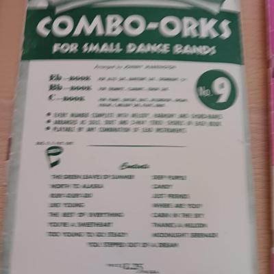 Sheet music booklets- Combo-Orks - Dixiland - Ragtime - Blues