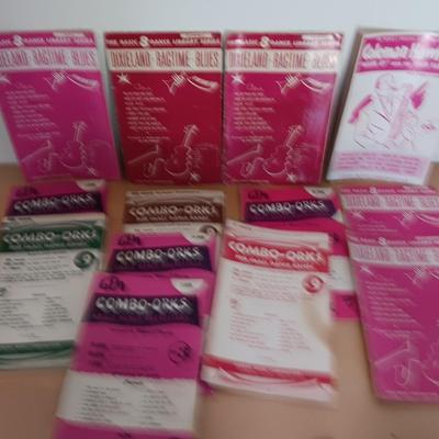 Sheet music booklets- Combo-Orks - Dixiland - Ragtime - Blues