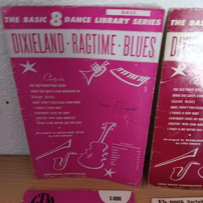 Sheet music booklets- Combo-Orks - Dixiland - Ragtime - Blues