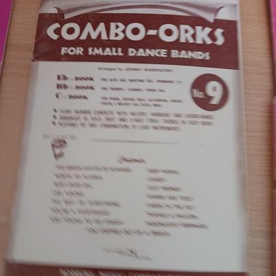 Sheet music booklets- Combo-Orks - Dixiland - Ragtime - Blues