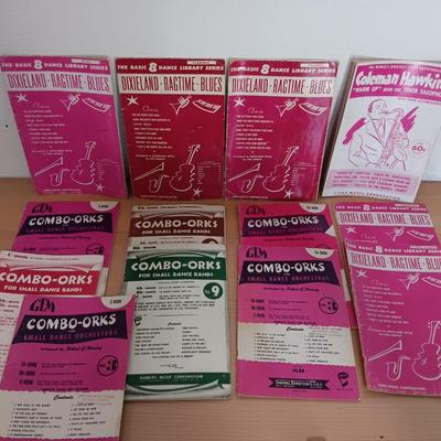 Sheet music booklets- Combo-Orks - Dixiland - Ragtime - Blues