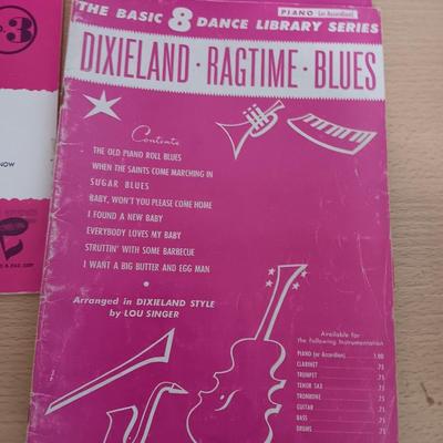 Sheet music booklets- Combo-Orks - Dixiland - Ragtime - Blues