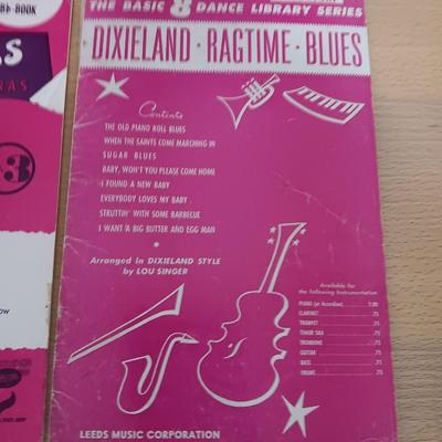 Sheet music booklets- Combo-Orks - Dixiland - Ragtime - Blues