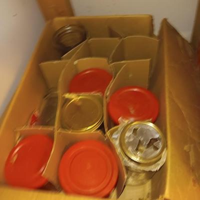 Canning Jars Small and Large