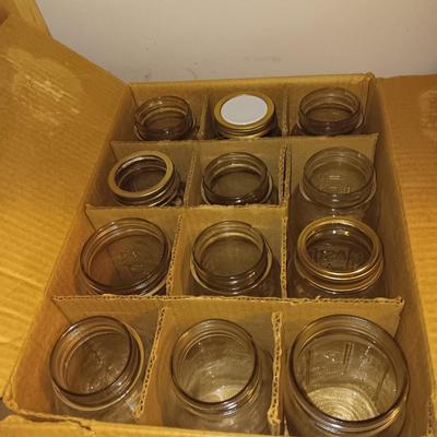Canning Jars Small and Large