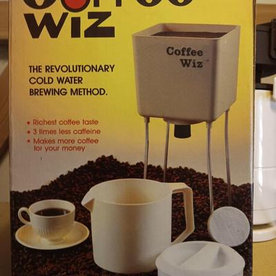 Coffee Wiz Cold water brew - with Melitta Aroma - Roast Coffee Bean Roaster