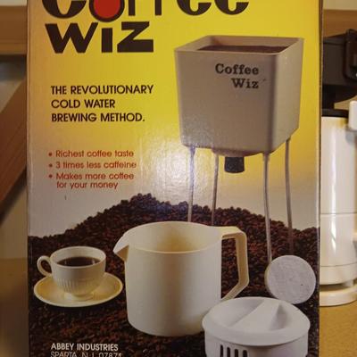 Coffee Wiz Cold water brew - with Melitta Aroma - Roast Coffee Bean Roaster