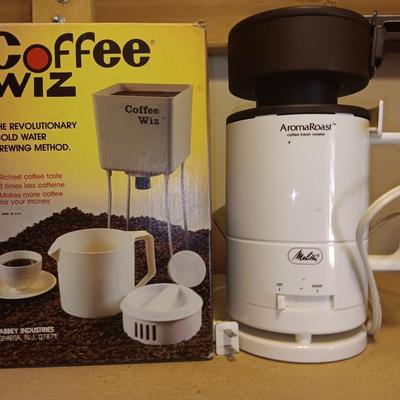 Coffee Wiz Cold water brew - with Melitta Aroma - Roast Coffee Bean Roaster