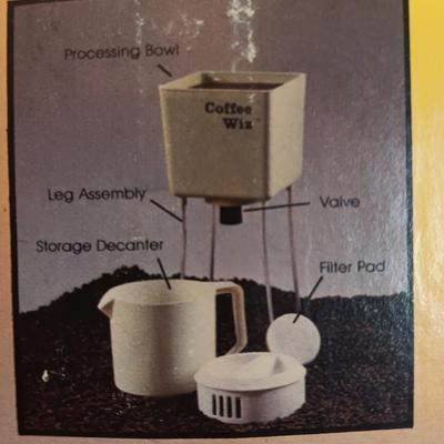 Coffee Wiz Cold water brew - with Melitta Aroma - Roast Coffee Bean Roaster