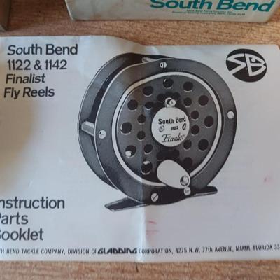 Vintage South Bend 1122 Fly Fishing Reel new in box with paperwork