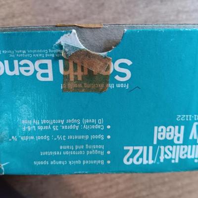 Vintage South Bend 1122 Fly Fishing Reel new in box with paperwork