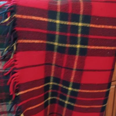 REI Wool like blanket and a nice throw banket