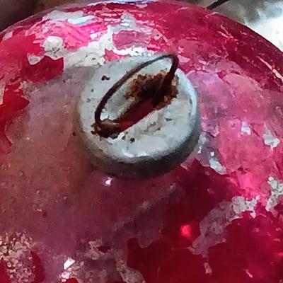 Shiny Brite Christmas ornament glass bulbs Vintage Christmas