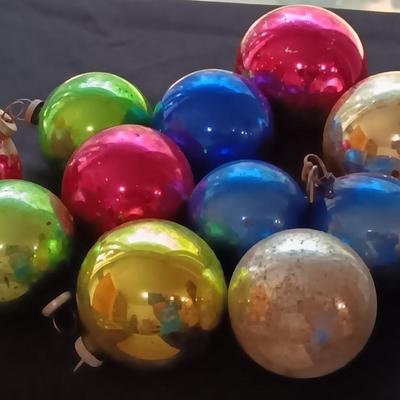 Shiny Brite Christmas ornament glass bulbs Vintage Christmas