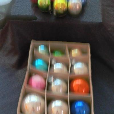 Shiny Brite Christmas ornament glass bulbs Vintage Christmas