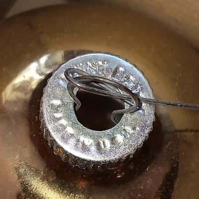 Shiny Brite Christmas ornament glass bulbs in Collectible box Vintage Christmas