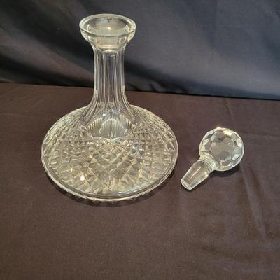 Crystal Decanter and Glasses (D-DW)
