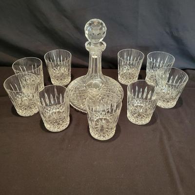 Crystal Decanter and Glasses (D-DW)