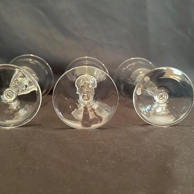 Etched Crystal Wine Glasses (LR-KL)