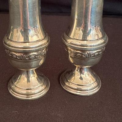 Sterling Silver Salt and Pepper Shakers, Candy Dishes and More (LR-KL)