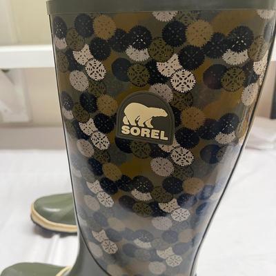 Sorel  Hiking & Rubber Boots Size 11 & 7 (S-MG)