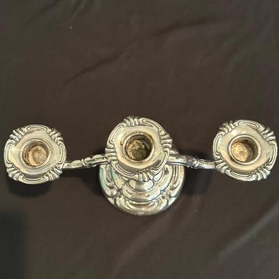 Sterling Silver Candelabras & Gorham Sterling Candle Holders (LR-KL)