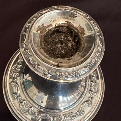 Sterling Silver Candelabras & Gorham Sterling Candle Holders (LR-KL)