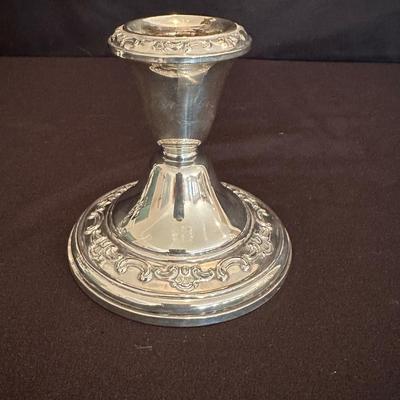Sterling Silver Candelabras & Gorham Sterling Candle Holders (LR-KL)