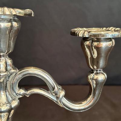 Sterling Silver Candelabras & Gorham Sterling Candle Holders (LR-KL)