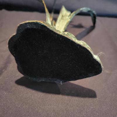 Metal Floral and Hummingbird Statue (LR-DW)