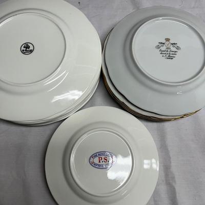 Email De Limoges Plates & More Floral Dishes (S-MG)